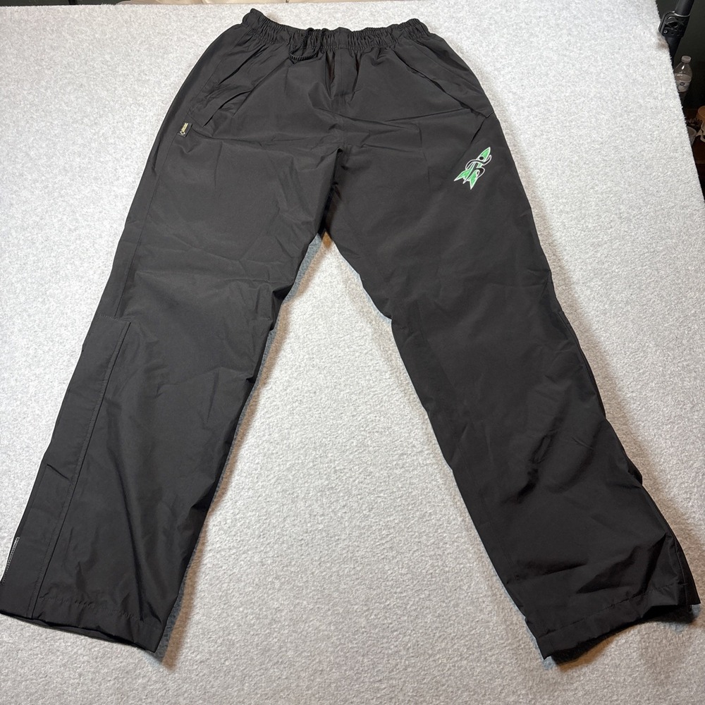 Boathouse Gore-Tex rowing/athletic waterproof pants- Men's  sz M black USA MADE